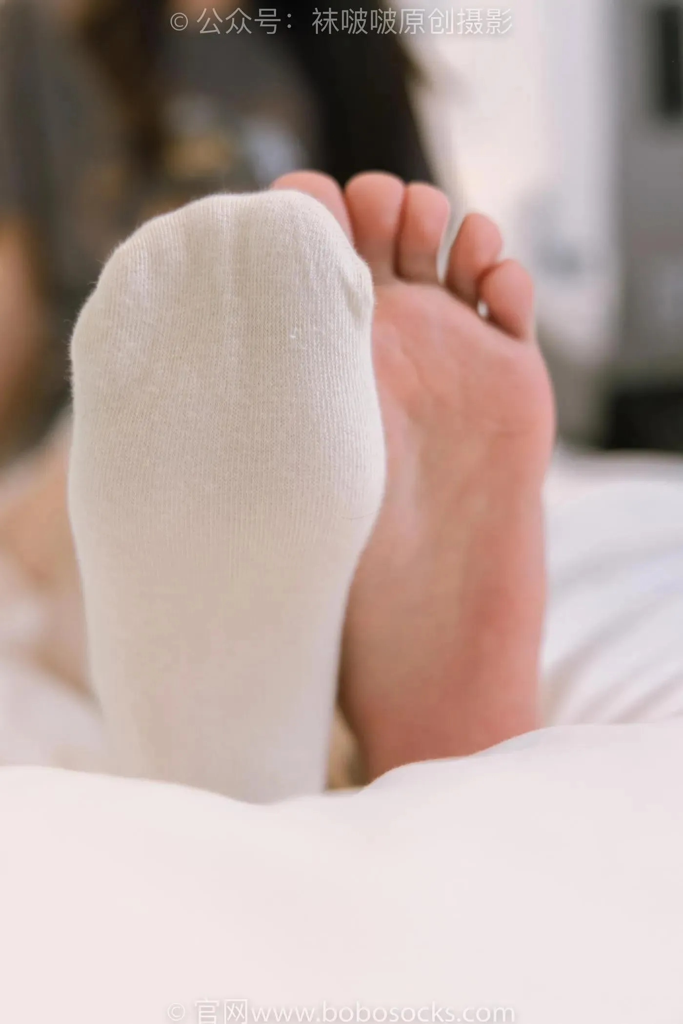 [BoBoSocks袜啵啵]NO.176 小安-运动鞋、白棉袜、裸足 [138P]插图8